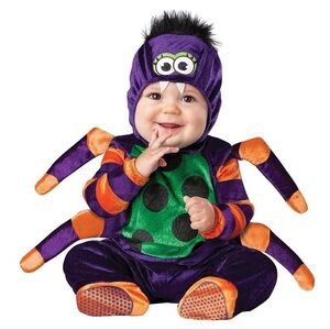 Itsy Bitsy Spider Baby Toddler Halloween Costume 18-24 months spider costume